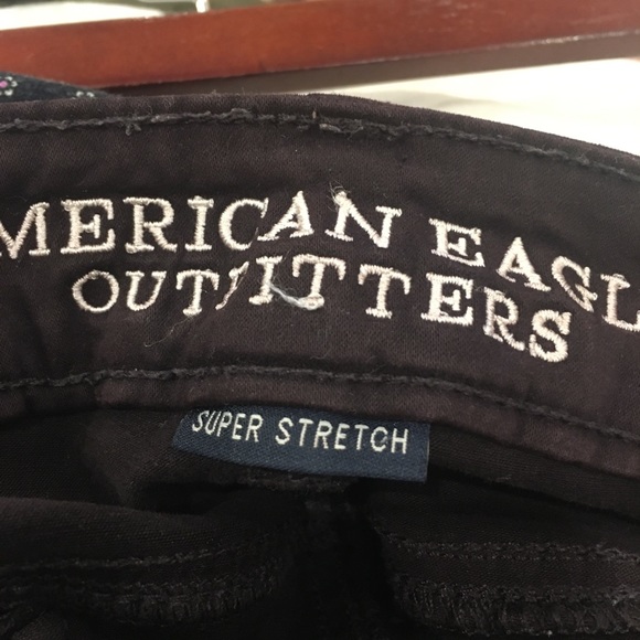 Dark purple jeggins AE size 10 - Picture 2 of 3